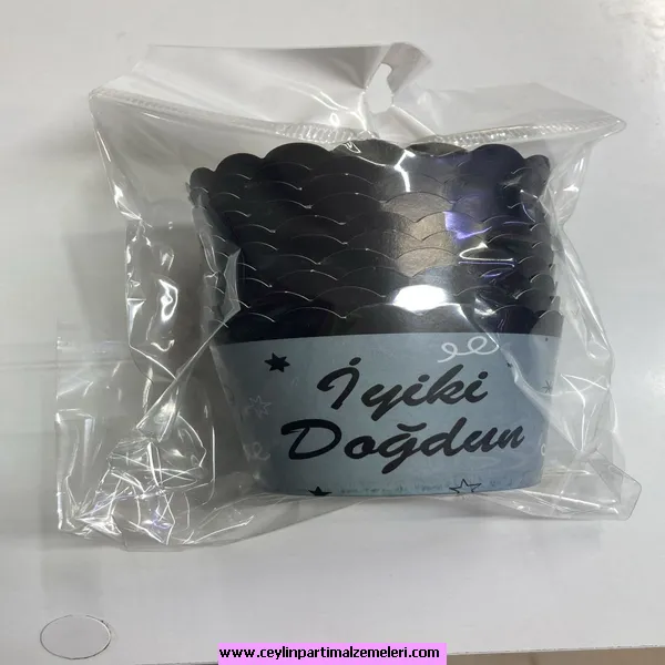 İyi Ki Doğdun Temalı Cupcake Kabı